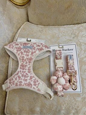 Harry barker floral dog leash